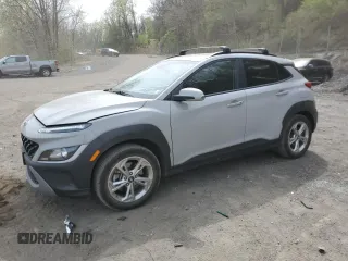 2022 Hyundai Kona SEL with VIN KM8K6CAB0NU819594, listed as a Copart auction lot 54339375 with 21,457 mi miles and Salvage Title. Bid and sale history available at DreamBid. Image 1.