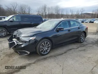 2019 Acura TLX with VIN 19UUB2F38KA005759, listed as a Copart auction lot 49714495 with 113,467 mi miles and Salvage title. Bid and sale history available at DreamBid. Image 1.