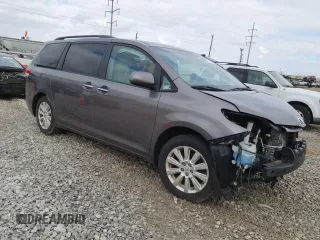 2011 Toyota Sienna XLE with VIN 5TDDK3DC4BS005526, listed as a Copart auction lot 51244785 with Not Provided miles and Salvage Title. Bid and sale history available at DreamBid. Image 4.