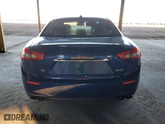 2015 Maserati Ghibli S Q4 z VIN ZAM57RTA1F1134590, wystawiony jako Copart lot #41630285 z przebiegiem 76 142 mil mil oraz Szkoda całkowita • Salvage title. Historia ofert i sprzedaży dostępna na DreamBid. Obrazek 6.