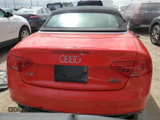 2016 Audi A5 Premium Plus with VIN WAUM2AFH6GN006703, listed as a Copart auction lot 74889044 with 0 mi miles and Non Repairable. Bid and sale history available at carsss.com. Image 6.