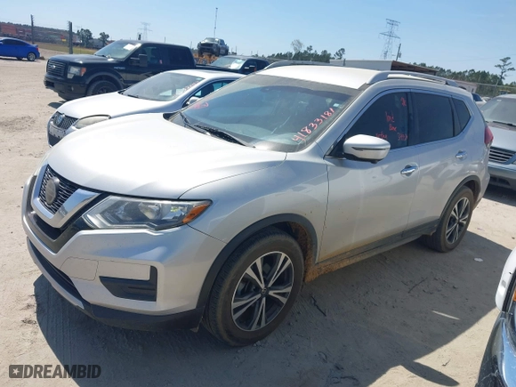2019 Nissan Rogue SL with VIN 5N1AT2MT8KC761268, listed as a IAAI auction lot 41833181 with 108,687 mi miles. Bid and sale history available at carsss.com. Image 17.
