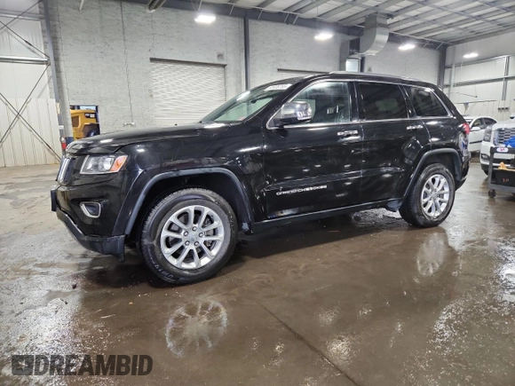 2014 Jeep Grand Cherokee Limited with VIN 1C4RJFBG2EC172683, listed as a Copart auction lot 60928785 with 193,247 mi miles and Salvage title. Bid and sale history available at DreamBid. Image 1.