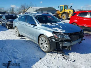 2014 Chevrolet Impala LTZ with VIN 1G1155S34EU156027, listed as a IAAI auction lot 41379244 with 167,626 mi miles. Bid and sale history available at carsss.com. Image 1.
