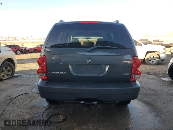2007 Dodge Durango SXT with VIN 1D8HD38PX7F581669, listed as a Copart auction lot 84925894 with 82,436 mi miles and Non repairable. Bid and sale history available at DreamBid. Image 6.