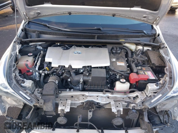 2018 Toyota Prius Two with VIN JTDKARFU8J3547408, listed as a IAAI auction lot 41313198 with 76,060 mi miles. Bid and sale history available at carsss.com. Image 10.