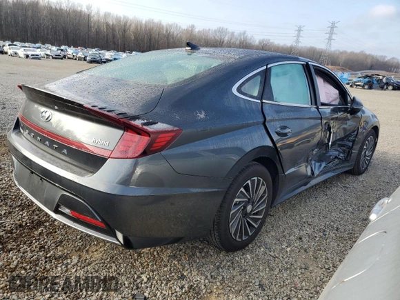2023 Hyundai Sonata SEL with VIN KMHL34JJ2PA065483, listed as a Copart auction lot 37023554 with 14,515 mi miles and . Bid and sale history available at DreamBid. Image 3.
