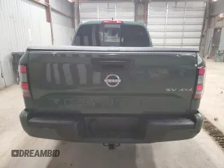 2023 Nissan Frontier SV with VIN 1N6ED1FK3PN637239, listed as a Copart auction lot 49469965 with 17,570 mi miles and Salvage title. Bid and sale history available at DreamBid. Image 6.