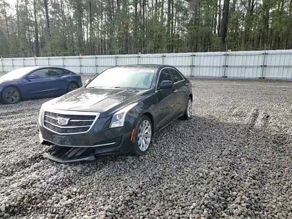 2017 Cadillac ATS Sedan AWD with VIN 1G6AG5RX9H0178095, listed as a Copart auction lot 47831205 with NaN miles and Salvage Title. Bid and sale history available at carsss.com. Image 10.