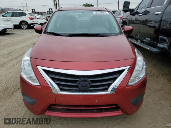 2016 Nissan Versa S Plus with VIN 3N1CN7AP0GL866431, listed as a Copart auction lot 56238035 with 104,687 mi miles and Salvage Title. Bid and sale history available at DreamBid. Image 5.