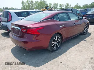 2017 Nissan Maxima SL with VIN 1N4AA6AP6HC448324, listed as a IAAI auction lot 42389918 with 117,704 mi miles and . Bid and sale history available at DreamBid. Image 4.