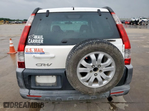 2005 Honda CR-V EX with VIN JHLRD78825C019480, listed as a Copart auction lot 54579275 with 222,220 mi miles and Salvage Title. Bid and sale history available at DreamBid. Image 6.