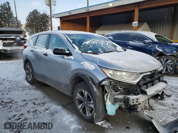 2017 Honda CR-V LX with VIN 2HKRW6H38HH207659, listed as a Copart auction lot 48686305 with 98,201 mi miles and Salvage Title. Bid and sale history available at carsss.com. Image 4.