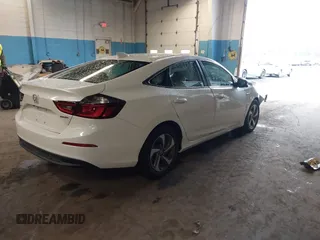 2019 Honda Insight EX z VIN 19XZE4F52KE004774, wystawiony jako IAAI lot #41855502 z przebiegiem 114 797 mil mil oraz . Historia ofert i sprzedaży dostępna na DreamBid. Obrazek 4.