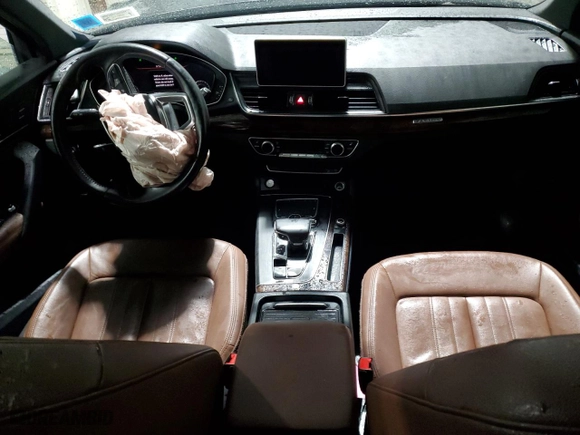 2019 Audi Q5 Premium Plus with VIN WA1BNAFY4K2112234, listed as a Copart auction lot 47943355 with 75,275 mi miles and Clean Title. Bid and sale history available at carsss.com. Image 8.