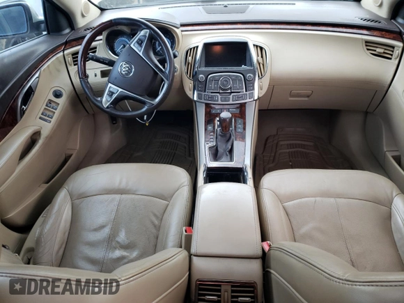 2013 Buick LaCrosse Premium 1 with VIN 1G4GF5E38DF157268, listed as a Copart auction lot 66543174 with 137,997 mi miles and Salvage title. Bid and sale history available at DreamBid. Image 8.