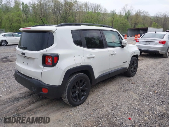 2017 Jeep Renegade Altitude with VIN ZACCJABB4HPF69471, listed as a IAAI auction lot 42108920 with 94,320 mi miles and . Bid and sale history available at DreamBid. Image 4.
