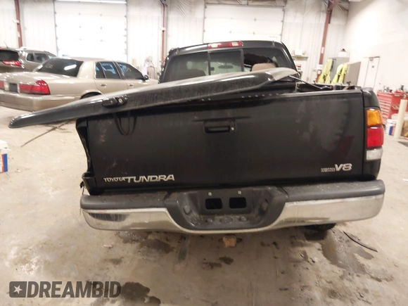 2001 Toyota Tundra SR5 with VIN 5TBRT34131S169696, listed as a IAAI auction lot 41481456 with 215,679 mi miles and . Bid and sale history available at DreamBid. Image 16.