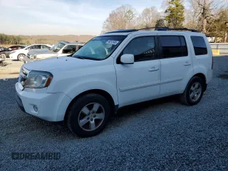 2011 Honda Pilot EX-L with VIN 5FNYF4H55BB104769, listed as a Copart auction lot 49312385 with 157,458 mi miles and Salvage Title. Bid and sale history available at DreamBid. Image 1.
