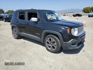 2015 Jeep Renegade Limited z VIN ZACCJADT5FPB20058, wystawiony jako Copart lot #60619395 z przebiegiem 122 982 mil mil oraz Szkoda całkowita • Salvage title. Historia ofert i sprzedaży dostępna na DreamBid. Obrazek 4.