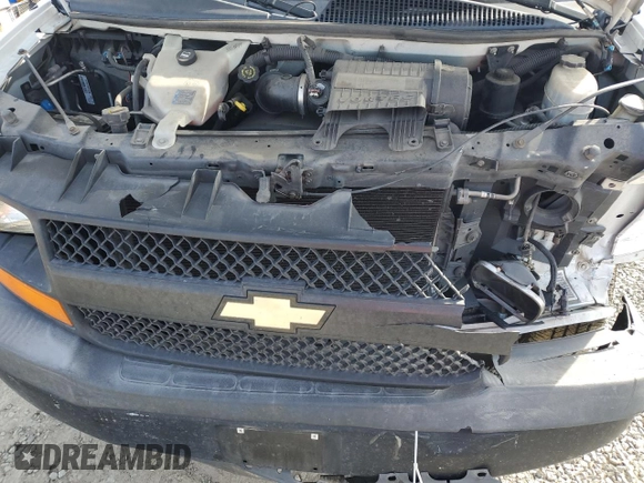 2011 Chevrolet Express Cargo with VIN 1GCSGAFX1B1142157, listed as a Copart auction lot 45714195 with 209,939 mi miles and Salvage title. Bid and sale history available at DreamBid. Image 12.