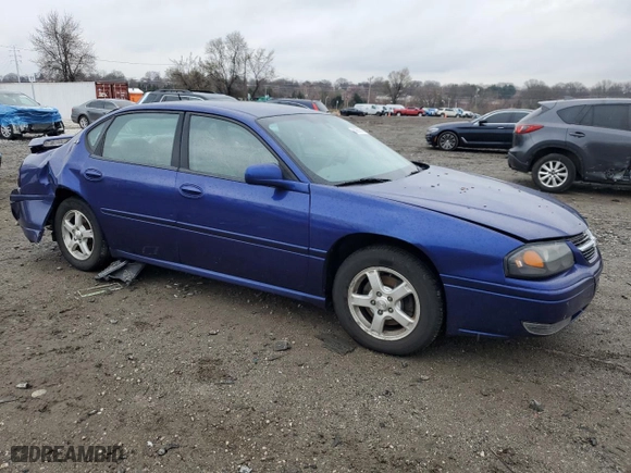 2005 Chevrolet Impala LS with VIN 2G1WH52K059331133, listed as a Copart auction lot 50001015 with 137,933 mi miles and Salvage Title. Bid and sale history available at carsss.com. Image 4.