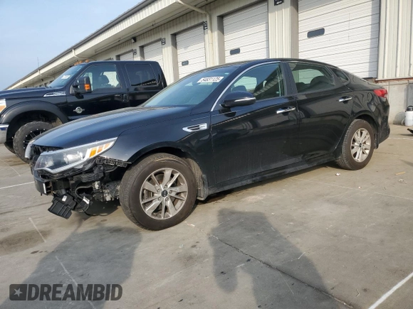 2017 Kia Optima LX z VIN 5XXGT4L33HG138726, wystawiony jako Copart lot #54831125 z przebiegiem 97 253 mil mil oraz Szkoda całkowita • Salvage title. Historia ofert i sprzedaży dostępna na DreamBid. Obrazek 1.