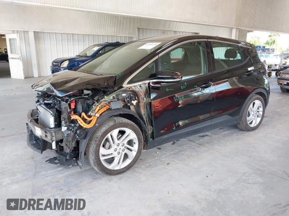 2023 Chevrolet Bolt EV 1LT with VIN 1G1FW6S0XP4150010, listed as a IAAI auction lot 42256426 with 26,397 mi miles and . Bid and sale history available at DreamBid. Image 18.