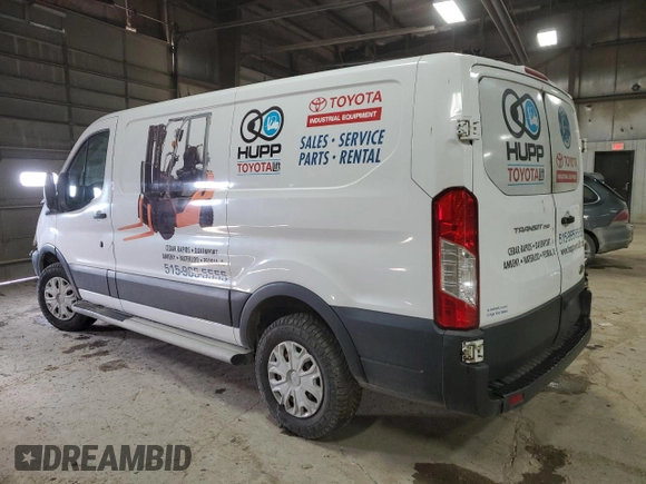 2018 Ford Transit z VIN 1FTYR1YM0JKA46536, wystawiony jako Copart lot #42117625 z przebiegiem 248 282 mil mil oraz Szkoda całkowita • Salvage title. Historia ofert i sprzedaży dostępna na DreamBid. Obrazek 2.