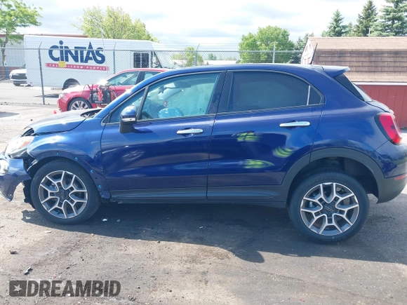 2021 FIAT 500X Trekking with VIN ZFBNF3B10MP945509, listed as a IAAI auction lot 42299963 with 35,474 mi miles and . Bid and sale history available at DreamBid. Image 14.