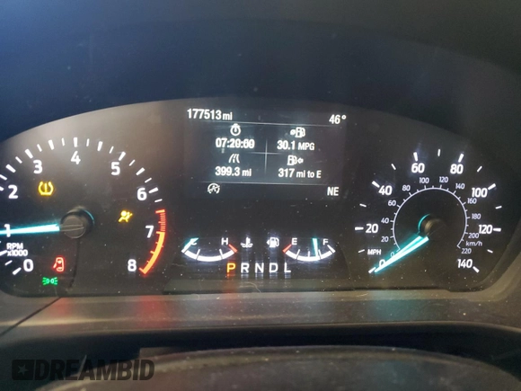 2020 Ford Escape SE z VIN 1FMCU9G6XLUA14366, wystawiony jako Copart lot #52199005 z przebiegiem 177 513 mil mil oraz Szkoda całkowita • Salvage title. Historia ofert i sprzedaży dostępna na DreamBid. Obrazek 9.