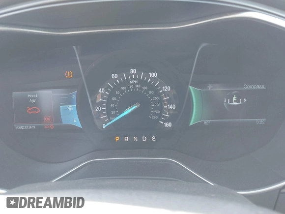 2014 Ford Fusion Titanium with VIN 3FA6P0K93ER277076, listed as a IAAI auction lot 41858755 with 209,233 mi miles and . Bid and sale history available at DreamBid. Image 7.