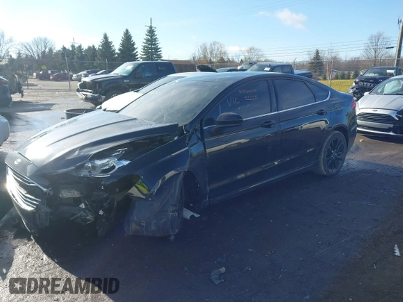 2020 Ford Fusion SE with VIN 3FA6P0HDXLR164704, listed as a IAAI auction lot 41190079 with 55,373 mi miles and . Bid and sale history available at carsss.com. Image 17.