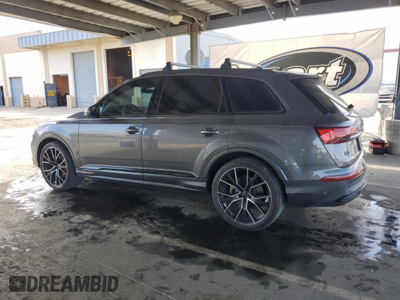 2022 Audi Q7 Prestige with VIN WA1VXBF72ND014963, listed as a Copart auction lot 59205275 with 41,754 mi miles and Salvage title. Bid and sale history available at DreamBid. Image 2.