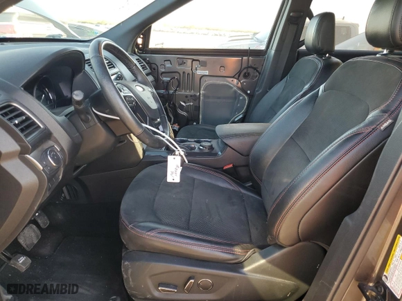 2018 Ford Explorer XLT with VIN 1FM5K8D88JGB64003, listed as a Copart auction lot 49079515 with 70,295 mi miles and Salvage Title. Bid and sale history available at carsss.com. Image 7.