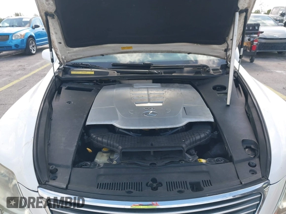 2008 Lexus LS 460 with VIN JTHBL46F485057947, listed as a IAAI auction lot 42087768 with 344,631 mi miles. Bid and sale history available at carsss.com. Image 10.