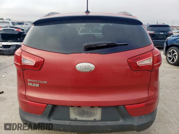 2013 Kia Sportage LX with VIN KNDPB3A25D7462917, listed as a Copart auction lot 55827725 with 230,877 mi miles and Clean title. Bid and sale history available at DreamBid. Image 6.