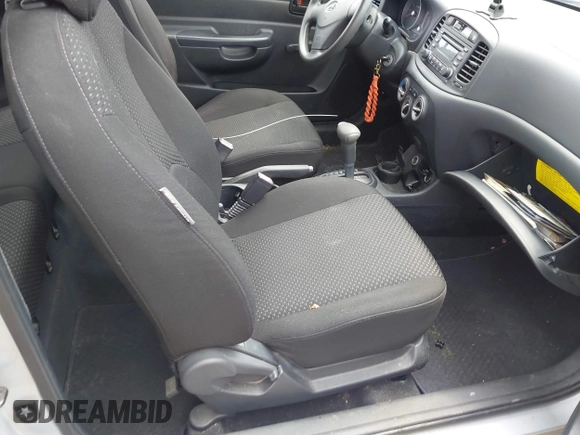 2007 Hyundai Accent GS with VIN KMHCM36C97U038622, listed as a IAAI auction lot 42280940 with 88,995 mi miles and . Bid and sale history available at DreamBid. Image 5.