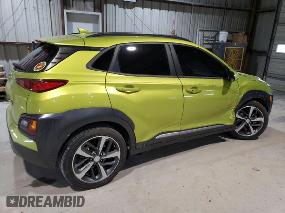 2020 Hyundai Kona Limited z VIN KM8K33A5XLU443910, wystawiony jako Copart lot #49544565 z przebiegiem 80 613 mil mil oraz Szkoda całkowita • Salvage title. Historia ofert i sprzedaży dostępna na DreamBid. Obrazek 3.