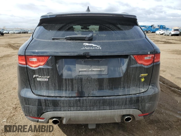2020 Jaguar F-Pace with VIN SADCX2GX5LA625309, listed as a Copart auction lot 47579175 with 30,898 mi miles and Salvage title. Bid and sale history available at DreamBid. Image 6.