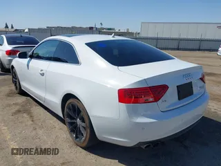 2014 Audi A5 Premium Plus with VIN WAULFAFR0EA039337, listed as a IAAI auction lot 42370262 with 106,097 mi miles and . Bid and sale history available at DreamBid. Image 3.