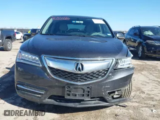 2016 Acura MDX with VIN 5FRYD4H24GB021643, listed as a IAAI auction lot 41704780 with 87,954 mi miles. Bid and sale history available at carsss.com. Image 12.