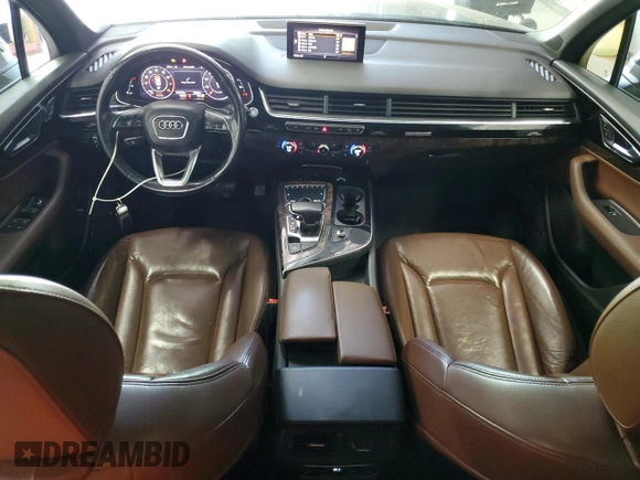 2017 Audi Q7 Premium Plus with VIN WA1LAAF75HD051156, listed as a Copart auction lot 56359105 with 131,306 mi miles and Clean Title. Bid and sale history available at DreamBid. Image 8.