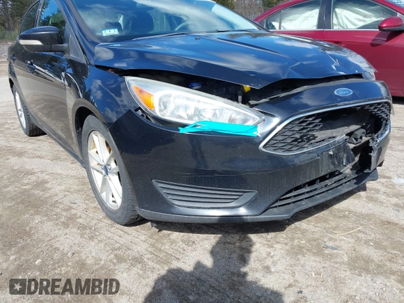 2016 Ford Focus SE with VIN 1FADP3F24GL248175, listed as a IAAI auction lot 41867019 with 135,471 mi miles. Bid and sale history available at carsss.com. Image 13.