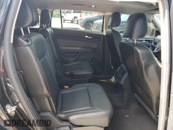 2021 Volkswagen Atlas SEL with VIN 1V2ER2CA5MC542810, listed as a Copart auction lot 57243245 with 104,505 mi miles and Salvage title. Bid and sale history available at DreamBid. Image 10.