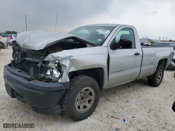 2014 Chevrolet Silverado 1500 Work Truck with VIN 1GCNCPEH6EZ327218, listed as a Copart auction lot 51240685 with 129,651 mi miles and Salvage Title. Bid and sale history available at carsss.com. Image 1.