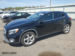 2018 Mercedes-Benz GLA with VIN WDCTG4GB4JJ438596, listed as a Copart auction lot 54548555 with 66,065 mi miles and Salvage Title. Bid and sale history available at carsss.com. Image 1.