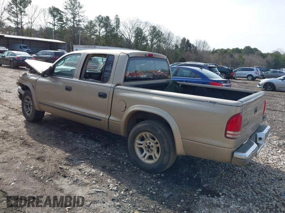 2003 Dodge Dakota SLT with VIN 1D7HL48X53S348636, listed as a IAAI auction lot 41329221 with 133,075 mi miles. Bid and sale history available at carsss.com. Image 3.