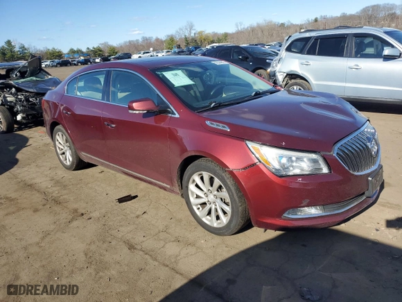 2016 Buick LaCrosse Leather with VIN 1G4GB5G32GF109911, listed as a Copart auction lot 52594805 with 77,591 mi miles and Salvage Title. Bid and sale history available at carsss.com. Image 4.