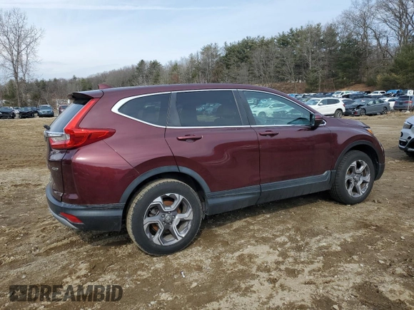 2018 Honda CR-V EX-L with VIN 7FARW2H89JE021822, listed as a Copart auction lot 46796985 with 74,809 mi miles and Salvage Title. Bid and sale history available at carsss.com. Image 3.